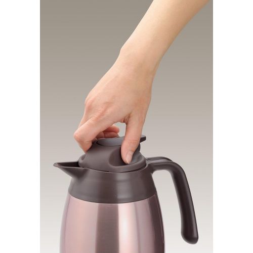 써모스 Thermos stainless steel pot 1.5L cacao THV-1501 CAC