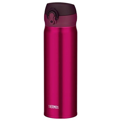 써모스 Thermos Mobile Vacuum Insulation Flask 0.5L Burgundy