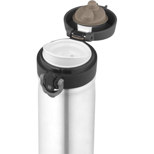 써모스 Thermos 16 Ounce Direct Drink Bottle, Stainless Steel