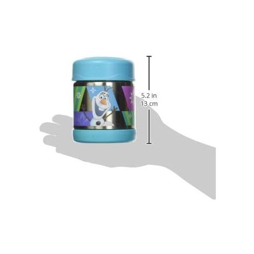 써모스 Genuine Thermos Frozen FUNTAINER Vacuum Insulated Stainless Steel Food Jar - Blue (10oz)
