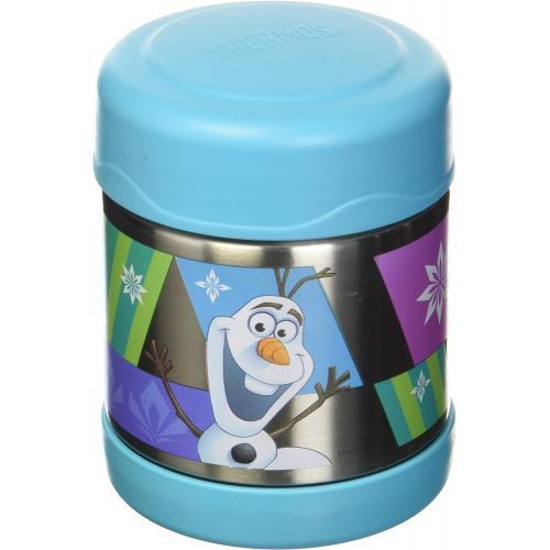 써모스 Genuine Thermos Frozen FUNTAINER Vacuum Insulated Stainless Steel Food Jar - Blue (10oz)
