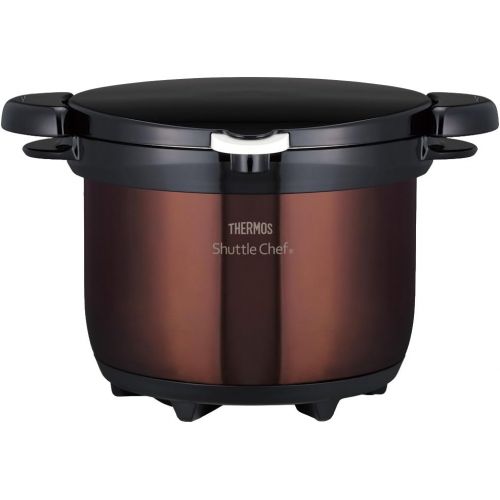 써모스 THERMOS vacuum heat insulation cooker Shatorushefu 3.0L clear Brown KBG-3000 CBW