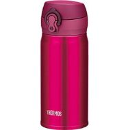 Thermos Water Bottle Vacuum Insulation Cellular Phone Mug [one-Touch Open Type] 350ml Strawberry red JNL-352 SBR