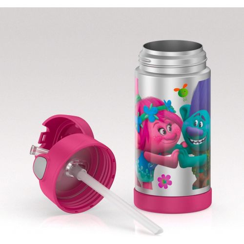 써모스 Thermos F4017TRO6 Funtainer 12 Ounce Bottle, Trolls