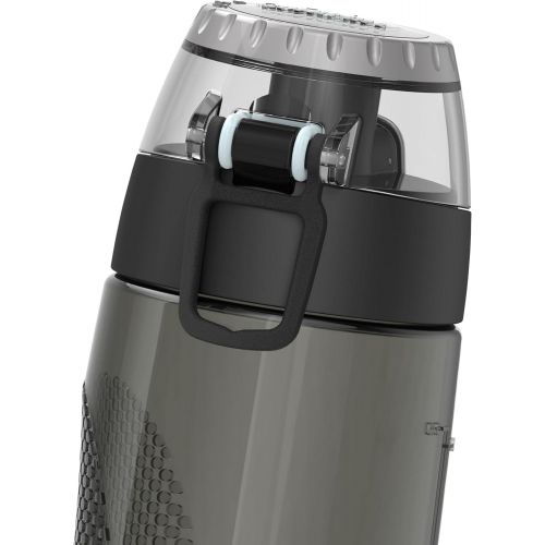 써모스 Thermos Intak 24 Ounce Hydration Bottle with Meter, Smoke