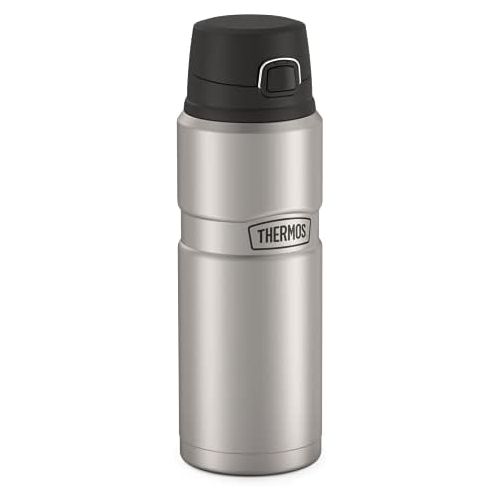 써모스 Thermos Stainless King 24 Ounce Drink Bottle, Stainless Steel