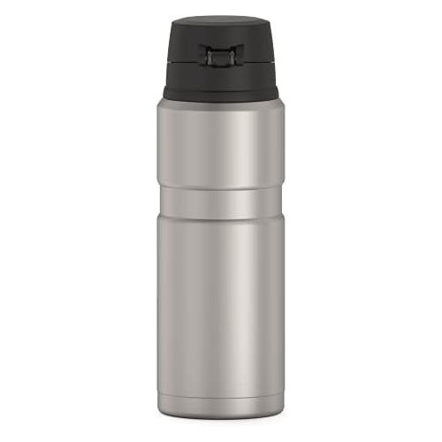 써모스 Thermos Stainless King 24 Ounce Drink Bottle, Stainless Steel