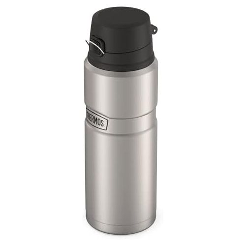 써모스 Thermos Stainless King 24 Ounce Drink Bottle, Stainless Steel