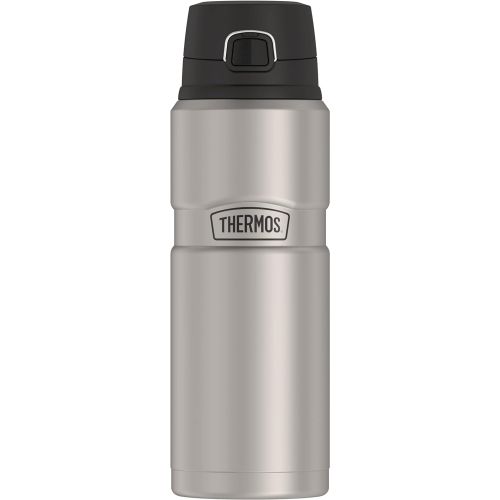 써모스 Thermos Stainless King 24 Ounce Drink Bottle, Stainless Steel