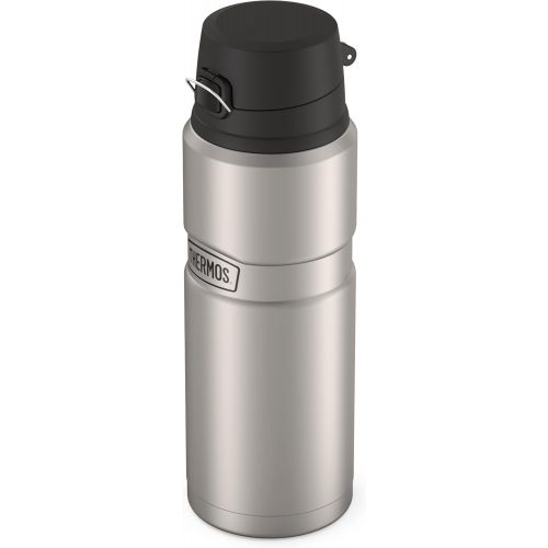 써모스 Thermos Stainless King 24 Ounce Drink Bottle, Stainless Steel