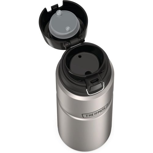 써모스 Thermos Stainless King 24 Ounce Drink Bottle, Stainless Steel