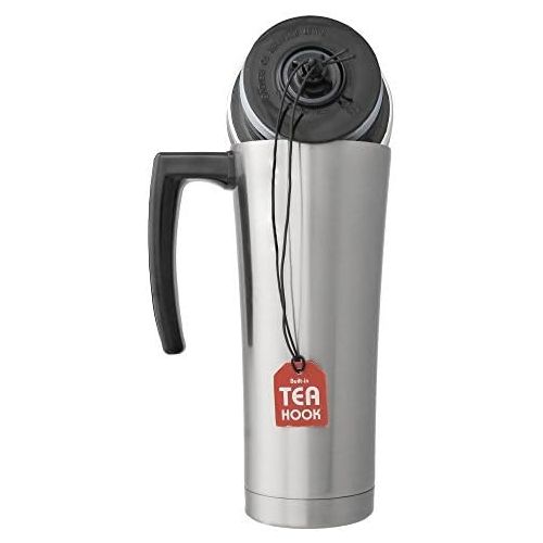 써모스 Thermos 16 Ounce Vacuum Insulated Travel Mug, Black