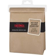 Thermos Insulated Brown Bag