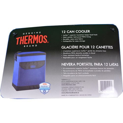 써모스 Thermos Blue 12 Can Collapsible Insulated Cooler C22012006