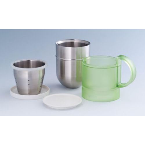 써모스 THERMOS 0.24L vacuum insulation mug lime green office JCQ-240 LMG