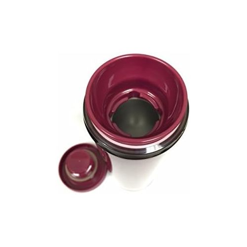 써모스 Thermos Ultra Light Stainless Steel Vacuum Insulated Quick Open 500mL Tumbler JNO-500 (Burgundy)