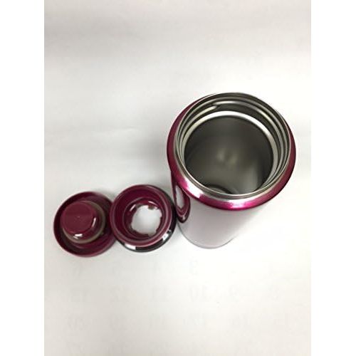 써모스 Thermos Ultra Light Stainless Steel Vacuum Insulated Quick Open 500mL Tumbler JNO-500 (Burgundy)