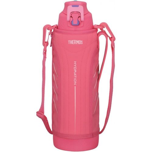 써모스 Japanese THERMOS Vacuum Insulation Sports Cool Bottle 1.5L Pink FFZ-1500F