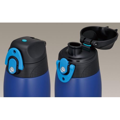 써모스 Thermos Vacuum Insulation 2way Bottle 1.0L Lightning Blue