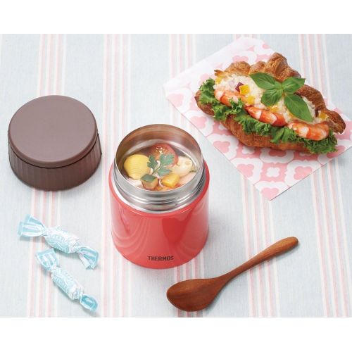 써모스 THERMOS Vacuum Insulation Soup Jar 0.4L Peach JBQ-400 PCH