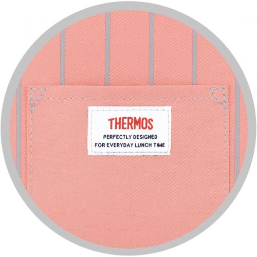 써모스 THERMOS Insulated Lunch Bag 4L Pink Stripe RDU-0042 PSR