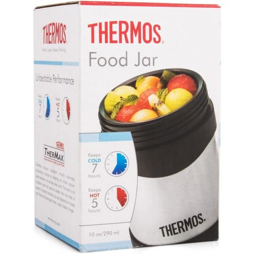 써모스 Thermos #2330p 10 OZ Stainless Steel Food Jar