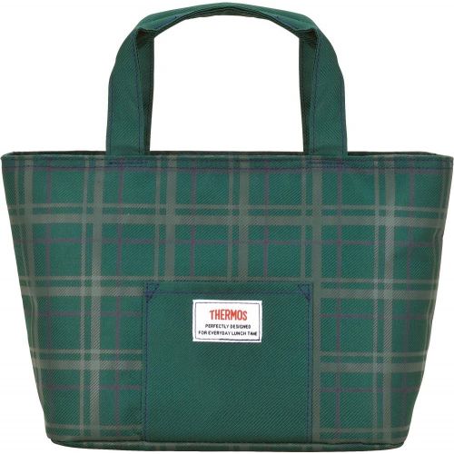 써모스 THERMOS Insulated Lunch Bag 4L Green Check RDU-0042 GC