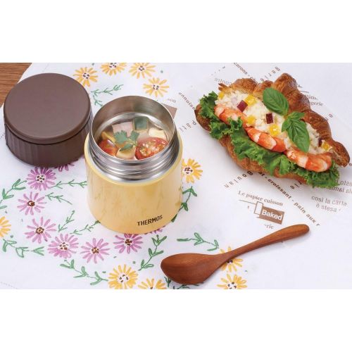 써모스 THERMOS Vacuum Insulation Soup Jar 0.3L Banana JBQ-300 BNN