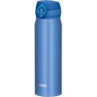 Thermos Water Bottle Vacuum Insulation Cellular Phone Mug [one-Touch Open Type] 0.6L Metallic Blue JNL-602 MTB