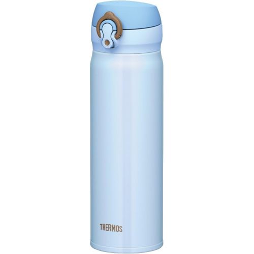 써모스 Thermos Vacuum Insulation Mobile Mug [One-touch Open Type] 0.5l Sachs Blue Jnl-500 Sax