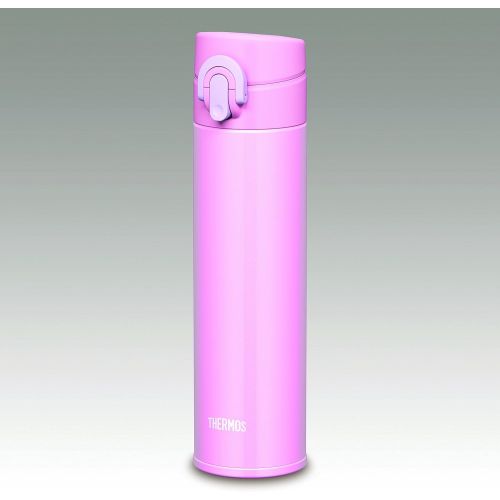 써모스 THERMOS Vacuum Insulation Mobile Mug [one-Touch Open Type] 0.4L Light Pink JNI-401 LP