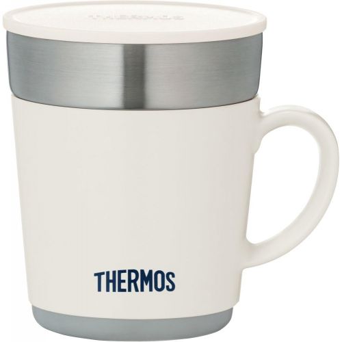 써모스 Thermos Heat Retention Mug Cup 240ml White JDC-241 WH