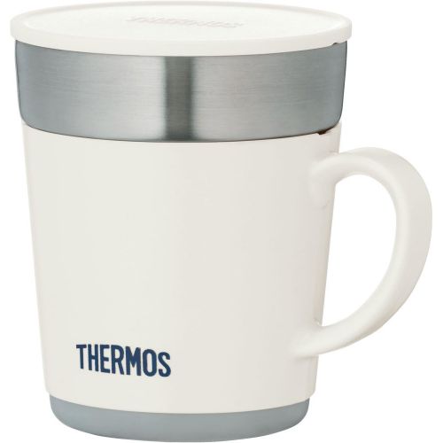 써모스 Thermos Heat Retention Mug Cup 240ml White JDC-241 WH