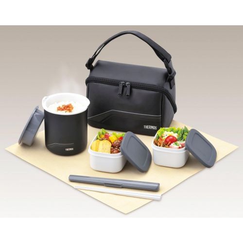 써모스 Thermos Thermal Insulated Lunch Box DBQ-501 Keep Warm Bento (japan import)