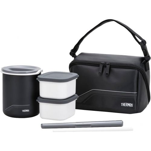 써모스 Thermos Thermal Insulated Lunch Box DBQ-501 Keep Warm Bento (japan import)