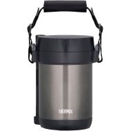 THERMOS Stainless Lunch Jar 1.3 if Black JBG-1800 BK (japan import)