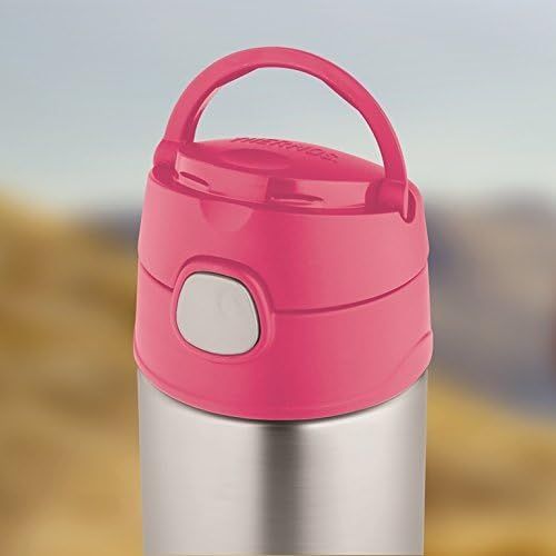 써모스 Thermos Funtainer 12 Ounce Bottle, Pink (2 Pack)