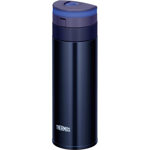 써모스 THERMOS water bottle vacuum insulation Mobile mug [one-touch open type] 0.35L black JNS-350 BK