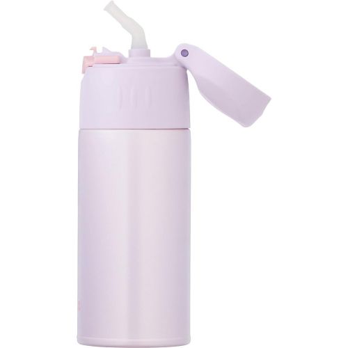 써모스 Thermos vacuum insulation straw bottle 0.4L lavender FHL-400 LV