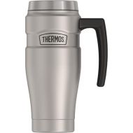 [무료배송]THERMOS Stainless King Vacuum-Insulated Travel Mug, 16 Ounce, Matte Steel