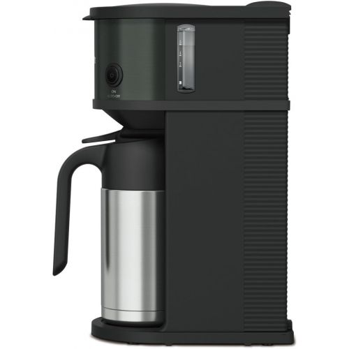 써모스 Thermos THERMOS vacuum insulation pot coffee maker 0.7L ECF-701 BK (Black)(Japan Import-No Warranty)　AC100