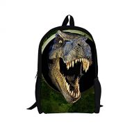 ThiKin Cute Cat Dog Animal Blue School Backpack For Boys Girls School Book Bags
