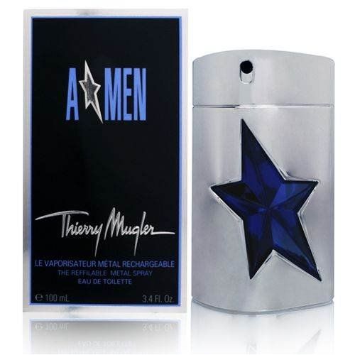  Angel Men By Thierry Mugler For Men. Eau De Toilette Spray 3.4 Oz (refillable)