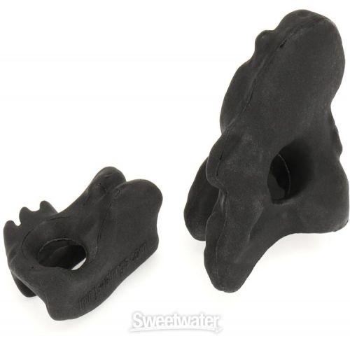  Things 4 Strings BHB-CB Bow Hold Buddies for Violin/Viola - Concert Black