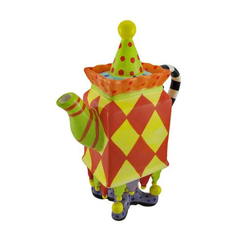  Things2Die4 Erich Emmenegger Jester Teapot 11 In.