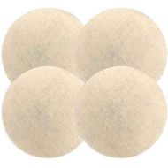 Think Crucial Unbleached Paper Coffee Filter Compatible with Aerobie Aeropress Coffee & Espresso Makers (400 Pack)