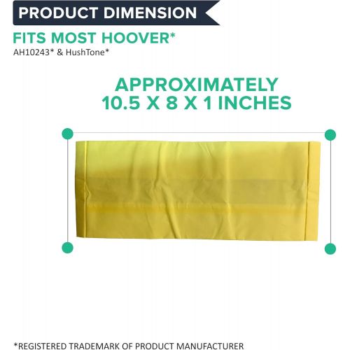  Think Crucial Replacements for Hoover HushTone Canister Vacuums Part # AH10243, Fits Models: CH54013, CH54015, CH54113 & CH54115 (20 PACK)