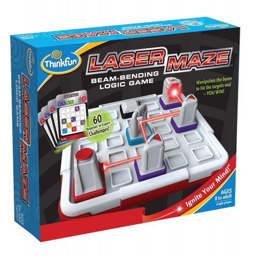  Think Fun ThinkFun Laser Maze (Class 1) Logic Game and STEM Toy for Boys and Girls Age 8 and Up  Award Winning Game for Kids