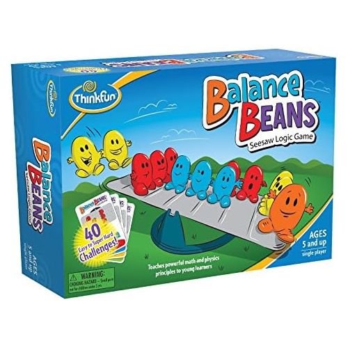  [아마존 핫딜] [아마존핫딜]Think Fun ThinkFun Balance Beans Math Game For Boys and Girls Age 5 and Up - A Fun, Award Winning Pre-Algebra Game for Young Learners