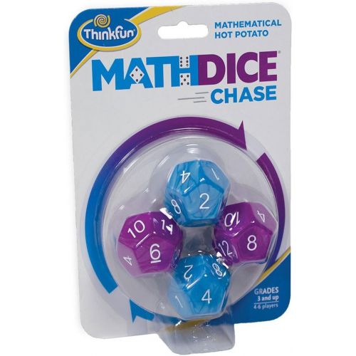  [아마존베스트]ThinkFun Math Dice Chase - The Fun Game of Mathematical Hot Potato, Invented by a Math Teacher